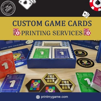 New York, Creative, Custom Game Cards Printing Services