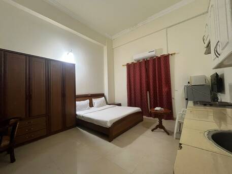 Manama, Apartments, Flats, Houses & Villas, BHD 200/month,  Furnished,  1 BR,  1BHK FURNITURE STUDIO ROOM ( JUFAIR)