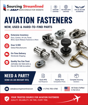 New York, Business, Premium Aviation Fasteners & Aircraft Hardware Components Available