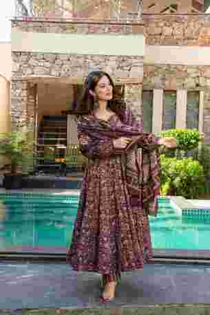 Jaipur, Clothing & Accessories, INR 2500,  Buy Idaho Raunaq Cotton Suit Without Dupatta Online