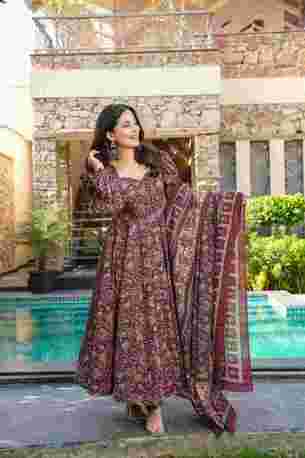 Jaipur, Clothing & Accessories, INR 2500,  Buy Idaho Raunaq Cotton Suit Without Dupatta Online