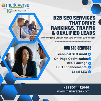 Hyderabad, Marketing, B2B SEO Services In India | SEO Agency For Business Growth | Markiverse