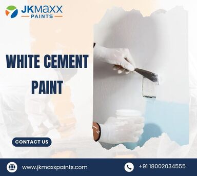 Gurgaon, Business, White Cement Paint For Smooth And Bright Walls