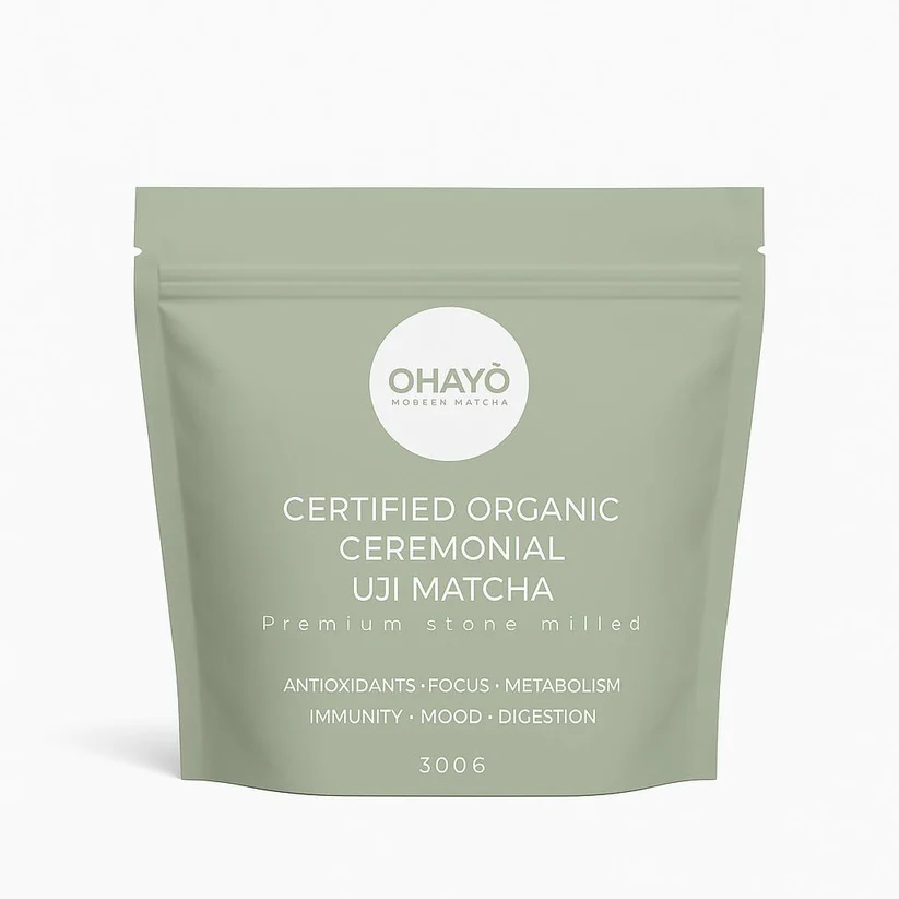 Sydney, Food, AUD 64,  Organic Ceremonial Matcha | Ohayo Modern Matcha | Premium Organic Japanese Matcha