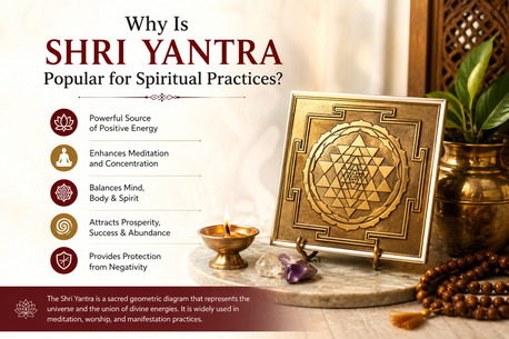 New Delhi, Household Items, INR 450,  Why Is Shri Yantra Popular For Spiritual Practices?