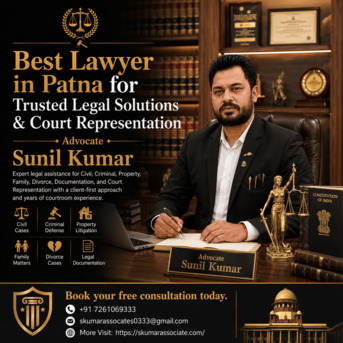 Mumbai, Legal, Best Criminal Lawyer In Patna For Bail, Trial & Criminal Defense Matters