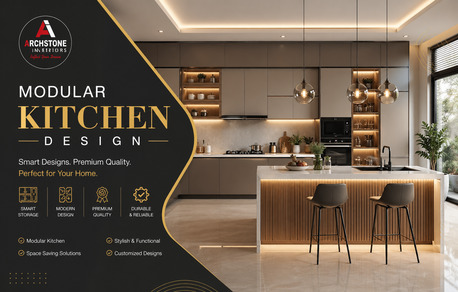 Greater Noida, Interior Design, Affordable Modular Kitchen In Greater Noida With Custom Storage Solutions