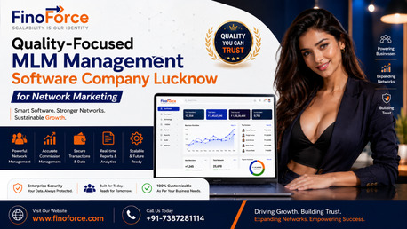 Lucknow, Software Development, Quality-Focused MLM Management Software Company Lucknow For Network Marketing