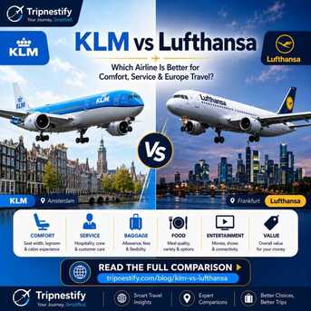 New Delhi, Travel, KLM Vs Lufthansa: Which Airline Is Better For Comfort, Service & Europe Travel? | Tripnest