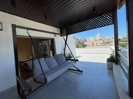 Abdoun, Apartments, Flats, Houses & Villas, JOD 20000/year,  2 BR,  150 Sq. Meter,  Brand New Rooftop Apartment For Rent In Abdoun