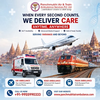 Mumbai, Health, Panchmukhi Best Patient Shifting Ambulance In Varanasi - Get Immediate Ambulance Support