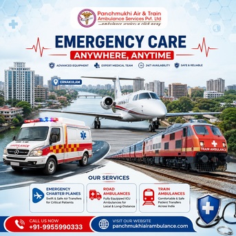 Mumbai, Health, Travel With Better State Of Being At ICU Panchmukhi Air Ambulance In Ernakulam