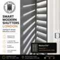 Smart Modern Shutters London | App-Controlled Plantation Shutters