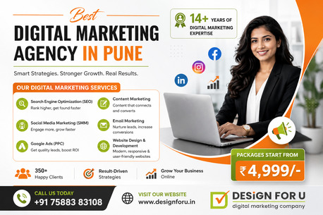 Pune, Web Design & Development, Best Digital Marketing Agency In Pune | Contact Us @ +91 75883 83108