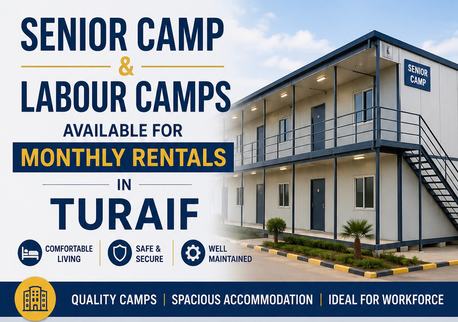 Turaif, Apartments, Flats, Houses & Villas, 2 BR,  SENIOR CAMP & LABOUR CAMPS AVAILABLE FOR RENT &ndash; TURAIF