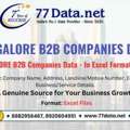 Verified 1 Lac+ Bangalore Companies List With Free Sample Data