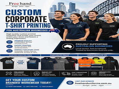 Sydney, Business, Custom Corporate T-Shirt Printing For Australian Businesses