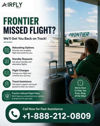 New York, Travel, Frontier Missed Flight? Get Fast Rebooking Assistance