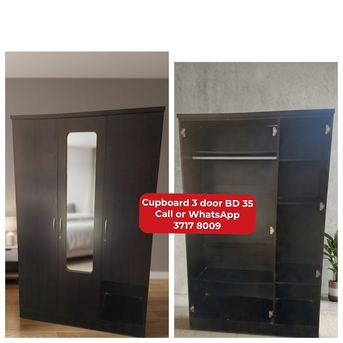 Manama, Furniture, BHD 35,  🌍🌐Cupboard 3 Door In Good Condition For Sale With Delivery