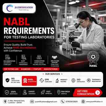 Lucknow, Business, NABL Requirements For Testing Laboratories