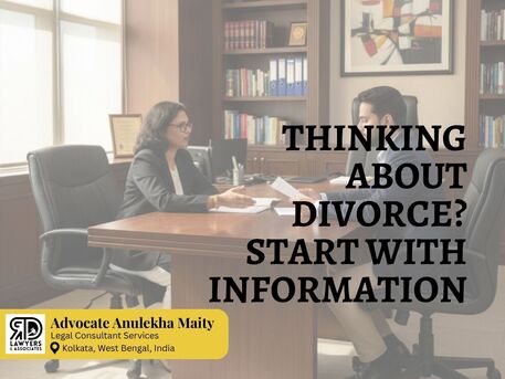 Kolkata, Legal, Advocate Anulekha Maity - How To File Divorce In Kolkata?