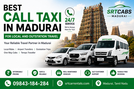 Madurai, Travel, SRT Cabs Madurai &ndash; The Travel Agency Madurai Has Always Needed