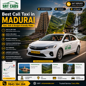 Madurai, Travel, SRT Cabs Madurai &ndash; The Travel Agency Madurai Has Always Needed