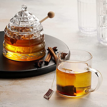New York, Collectibles, USD 13,  Crystal Beehive Honey Jar &ndash; Wedding, Shower & Baptism Favor