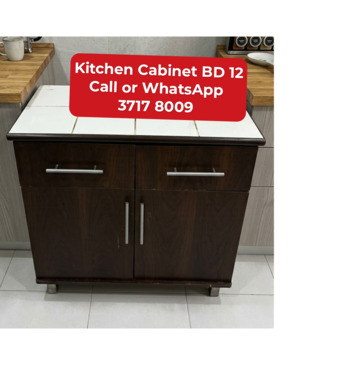 Manama, Furniture, BHD 12,  🌍🌐kitchen Cabinet In Good Condition For Sale With Delivery