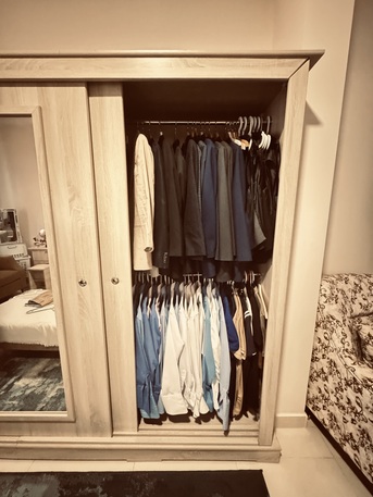 Al Arid, Furniture, SAR 400,  Wardrobe (freestanding) - 4.0m Wide X 2.14m High