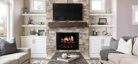 New York, Business, Fireplace Wood Mantle Styles That Bring Warmth And Character Home | Log Home Shoppe US