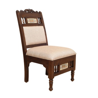 Mumbai, Furniture, INR 22269,  Buy Premium Teak Wood Chair With Cushion For Home & Office