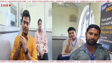 Jharkhand, General, Metaphor Consulting Ranked Among The Best For SAP Training In Jamshedpur At Sakchi
