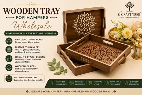 Mumbai, Clothing & Accessories, The Ccraft Tree | Gift Boxes Wholesale | MDF Boxes | Hamper Baskets Manufacturer