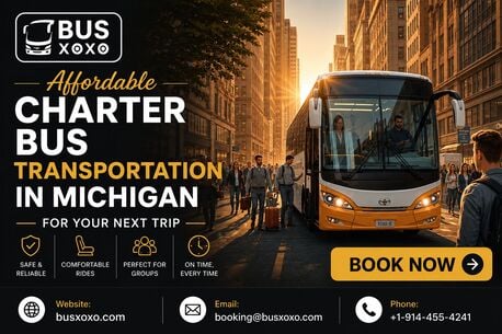 New York, Travel, Book Affordable Charter Bus Transportation In Michigan