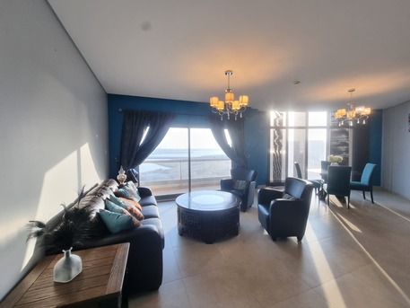 Amwaj Islands, Apartments, Flats, Houses & Villas, BHD 600/month,  Furnished,  3 BR,  180 Sq. Meter,  Beautiful 3 BR + Maid Room FF Apartment With 2 Balconies