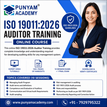 Los Angeles, Business, Professional ISO 19011:2026 Auditor Training & Certification Online