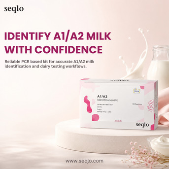 New Delhi, Food, A1 A2 Testing Kit | RT-PCR Based Milk Testing Kit By Seqlo