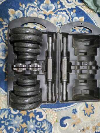 Jubail, Household Items, SAR 120,  20 Kg Dumbbell For Sale &ndash; Good Condition