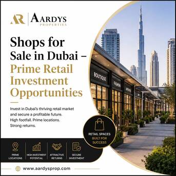 Dubai, Shops, AED 000,  1724 Sq. Feet,  Shops For Sale In Dubai &ndash; Prime Retail Investment Opportunities