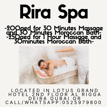 Al Rigga, Health, Rira Spa Offer 6/25/2026
