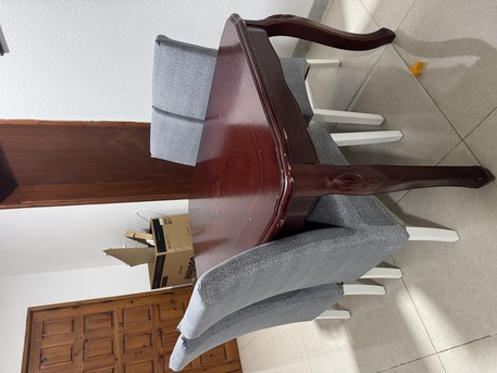 Jubail, Furniture, SAR 300,  Wooden Dining Table With 4 Chairs