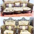 SAR 400,  Wooden Sofa Set (5-Seater) For Sale &ndash; Riyadh