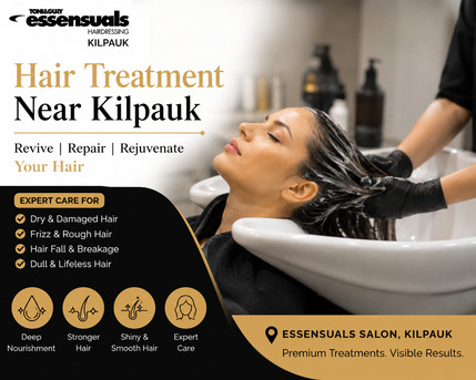 Chennai, Fashion & Design, Hair Treatment Near Kilpauk | Essensuals Salon