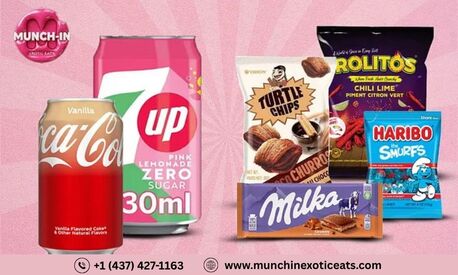Toronto, Food, CAD 1,  Authentic American Snacks & Drinks &mdash; Munch-In Exotic Eats