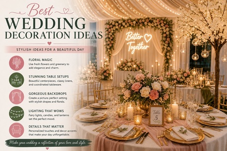 New York, Event Planning, Best Wedding Decoration Ideas For A Beautiful Day