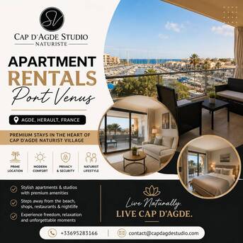 Paris, Restaurants, Apartment Rentals Port Venus &ndash; Luxury Accommodation In Cap D&rsquo;Agde