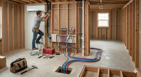 Dammam, Air Conditioning, Expert AC Copper Piping & Wiring Dammam | 30-Min Dispatch | 10 Yrs Exp
