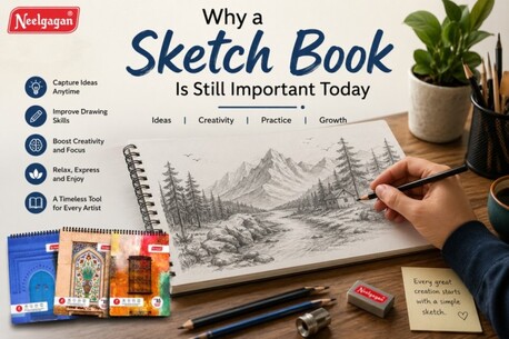 New Delhi, Materials, INR 124,  Why A Sketch Book Is Still Important Today
