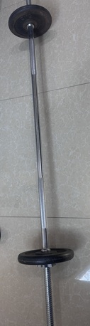 West Riffa, Sporting Goods, BHD 40,  Gym Bench And Straight Steel Bar With 20 Kilograms Of Weight